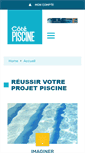 Mobile Screenshot of cote-piscine-mag.com